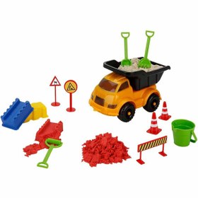 Resim Crafy Neşeli Şantiye Oyun Kumu Seti 500 g 14 Parça - Standart / Standart 