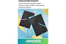 Resim Özbience 8,5 Inç Dijital Çizim ve Boyama Tableti, LCD Ekranlı Akıllı Tahta 