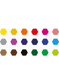 Resim Carioca Plus 4.0 Kuru Boya Kalemi 18li Renkli 