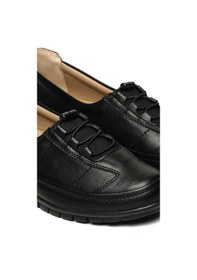 Resim Bestello Bağcıklı Termo Taban Comfort 018-m180-25k Kadın Ayakkabı Siyah 