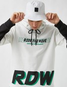 Resim Baskılı Kapüşonlu Sweatshirt 
