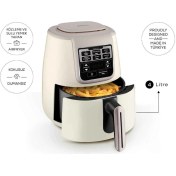 Resim Karaca Air Pro Cook 3 In 1 Xl Ev Yemeği, Közleme, Sulu Yemek Tencereli Airfryer Iconic Beige 