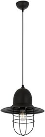 Resim Avonni AV-4106-M26-BSY Siyah Boyalı Modern Avize E27 Metal 25cm 