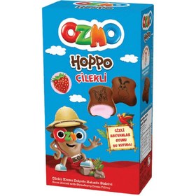 Resim Şölen Ozmo Hoppo Çilek Kremalı Bisküvi 40 G 