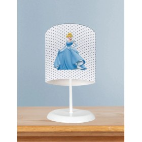 Resim Home Bebek ve Çocuk Odası Puantiyeli Prenses Kız Desenli Abajur 