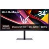 Resim LG Ultragear G6 34G630A-B 34" 1ms (Gtg) 240Hz (HDMI Display Type-C) DisplayHDR 400 Curved Ultrawide WQHD 