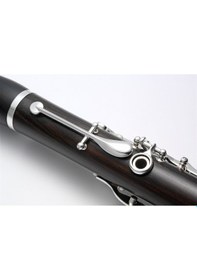 Resim Jupiter Jcl-1100ds Bb Klarnet Abanoz Profesyonel Grenadilla Ağacı Gümüş Kaplama Tuşlar 