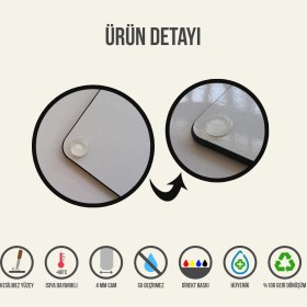 Resim Decorita Otantik Dekor | Cam Kesme Tahtası - Cam Kesme Tablası | 