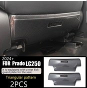Resim Chuangyinshop Toyota Prado Lc250 Arka Koltuk Tekme Koruyucusu 2024+ Modeller Icin 2 Parca 