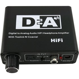 Resim 3C Store Koaksiyel Dijital - Analog Rca 3.5mm Ses Hifi Dönüştürücü Adaptör, Spdif Toslink Dijital - Analog Ses Anahtarı ile (Yurt Dışından) 