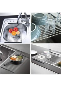 Resim Primanova Katlanabilen Su Sızdırma Izgarası Bulaşıklık Ve Nihale 