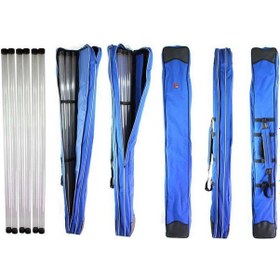 Resim Fly İki Gözlü 6 Borulu 185cm Mavi Kamış Çantası 