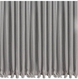 Resim Ekru Keten Tül Perde Yüksek Kalite Sık Pile 1'e 3 Pile-ekru Ekru 