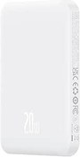 Resim Baseus Magsafe Mini Wireless Powerbank 5.000 mAh 20W-Beyaz 