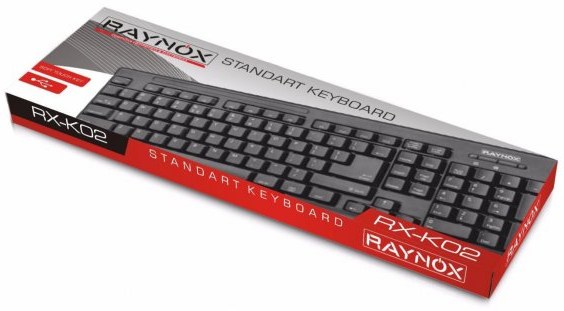 Raynox RX-K02 Usb Kablolu Standart Q Klavye