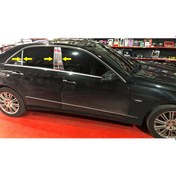 Resim Mercedes W212 E Serisi 2010-2015 Krom Kapı Direk Aksesuarı 6 Prç. 