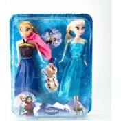 Resim Misal Anka Elsa Bebek 2'li Set 