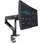 Resim Genel Markalar Miyolife 22-32 AMORTİSÖRLÜ STAND ÇİFT KOL LCD / LED MONİTÖR TUTUCU STAND ASKI APARATI (4390) 