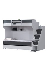 Resim Setay Ranza, Kardem Yavrulu Ranza - Antrasit 3 Adet Comfort Yatak 