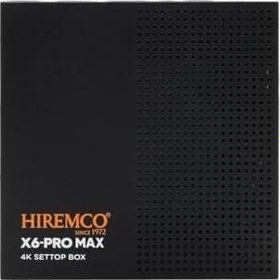 Resim Hiremco X6 PRO MAX 128GB Android Box 