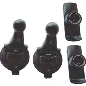 Resim 2 Adet Araba Cam Dağı Tutucu Vantuz Garmin Etrex Için 10 20 30 Yaklaşım G3 / G5 Haritası 62 62S 62SC 62ST 62STC Gps 