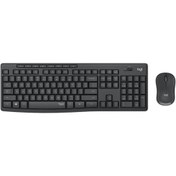 Resim Powermaster LOGITECH MK295 Q TR SİYAH KABLOSUZ KLAVYE+MOUSE SET 