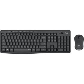 Resim Powermaster LOGITECH MK295 Q TR SİYAH KABLOSUZ KLAVYE+MOUSE SET 