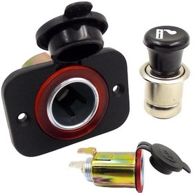 Resim Powermaster Ic-246b-6 12 Volt 10 Amper Araba Çakmaklık Şarj Soketi-193929 