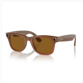 Resim Ray Ban Meta Wayfarer Akıllı Gözlük Kahverengi 