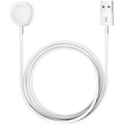Resim Microcase Apple Watch Se 44 Mm 2in1 Manyetik Şarj Aygıtı Lightning Usb Kablo 1.2 Metre Beyaz Model 