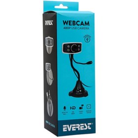 Resim Everest Sc-825 300k 480p Ledli Usb Webcam 