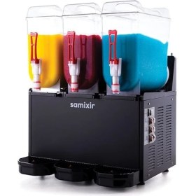 Resim SAMIXIR Slush Triple Meyve Suyu Dispenseri 12+12+12 Litre 