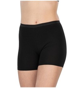 Resim Siyah Mı Emay 1430 Modal Cotton Mini Tayt SiYAH 