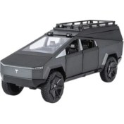 Resim Vardem Işıklı Sesli Kapıları Açılan Çekbırak Tesla Araba Özel Yapım Metal 