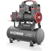 Resim KBK8S 1.2hp 8lt 8bar Yağsız Sessiz Taşınabilir Hava Kompresörü 