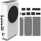 Resim Xindoker Xbox Series S İçin Toz Filtresi Seti - Silikon Toz Tıkacıklar Ve Ağızlı Filtre Kapağı, Usb/hdmı Portlarını Korur, Isı Dağıtımı Sağlar 