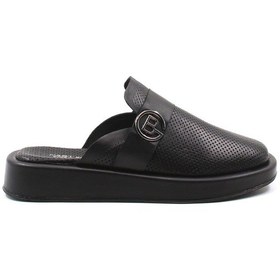 Resim Hakiki Deri Kadın Düz Terlik 710Za298 001 