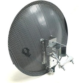 Resim Antenci 40cm Delikli Karavan Çanak Anten Seti Analog Uydu Bulucu 