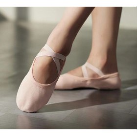 Resim Gymo Dancewear Super Stretch Bale Patiği Pembe 