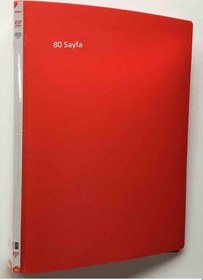 Resim Noki Sunum Dosyası 80 Li - Kırmızı 