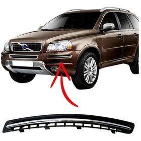 Resim Volvo Xc90 Ön Tampon Izgara Kapak Kromlu 2007- Sol 