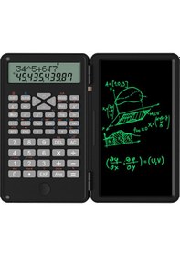 Resim Suofeng 12 Haneli Katlanabilir Bilimsel Hesap Makinesi Ve Yazı Tahtası, 240 Fonksiyonlu Okul & Ofis İçin Pratik Çözüm 