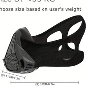 Resim Topshop1 S Kardiyo Antrenman Maskesi Dayanıklılık Artırma Koşu Egzersiz Fitness Spor Maskesi Pilsiz 