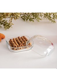 Resim Paşabahçe Kapaklı Kahvaltılık - Çok Amaçlı Cam Saklama Kabı 96887 