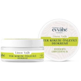 Resim EVVAHE DOĞAL Limon Yağlı Ter Kokusu Önleyici 50 ml 