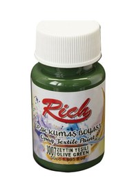 Resim Rıch Kumaş Boyası Opak 50 Cc Zeytin Yeşili 