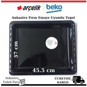 Resim Arçelik Beko Altus Uyumlu Aygaz Fırın Tepsisi 45,5X37 Cm Emaye Tepsi - 371244786 