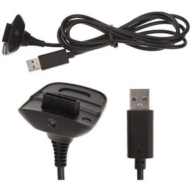 Resim Jms Xbox 360 Kablosuz Usb Oyun Denetleyicisi Gamepad Şarj Kablosu Tel Değiştirme Şarj Cihazı 
