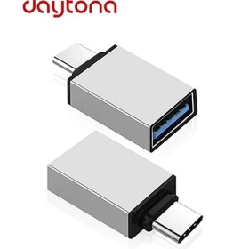Resim Daytona DR-01 Usb-C Tipi Type-C To USB Android Splitter Smartphone Konnektör Okuyucu Çevirici (2 ADET) 