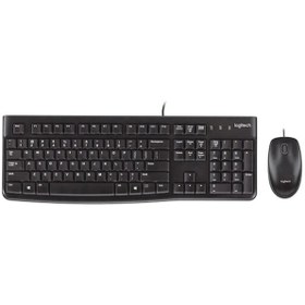 Resim Logitech Mk120 Q Usb Siyah Klavye/Mouse Set 920002560 